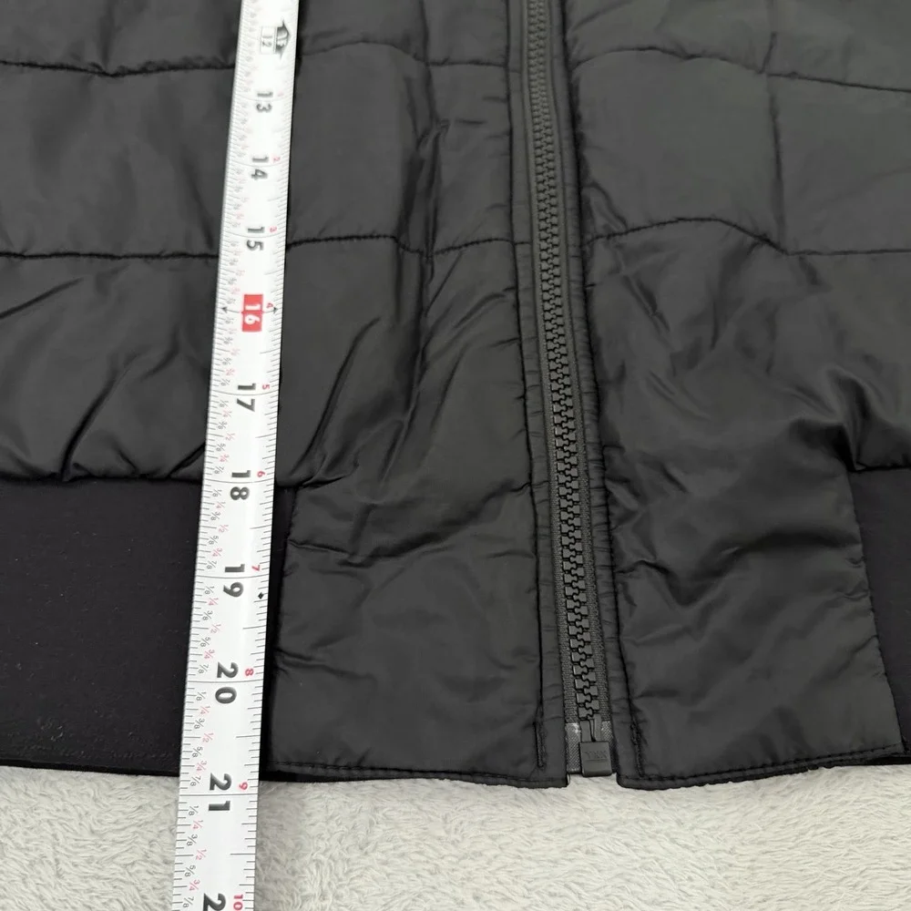 Lululemon Non Stop Bomber Reversible Jacket Womens 2 Black Lightweight LW4AEVS